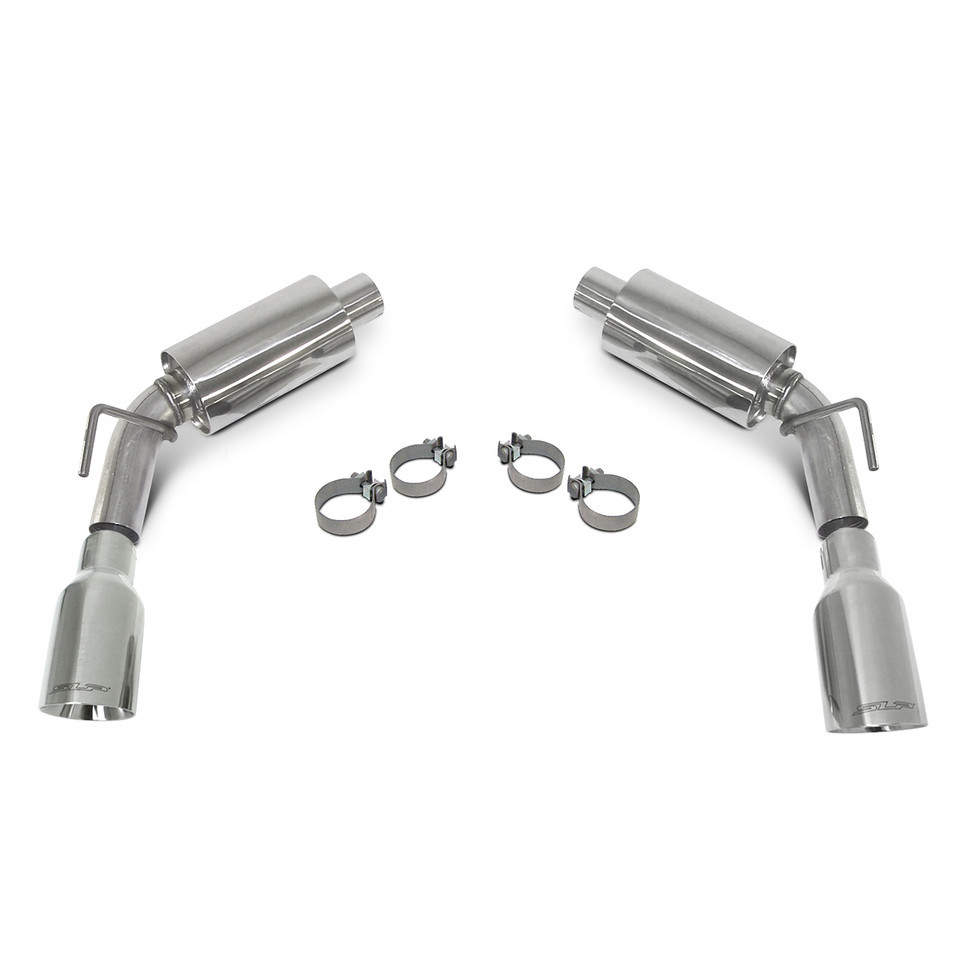 2010-2015 Camaro V8 LoudMouth II Axle Back Exhaust with 4" Tips Image #