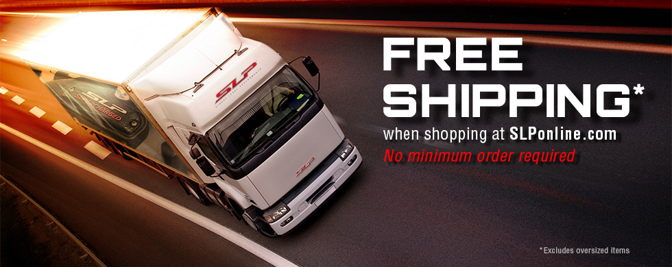 Free shipping with no minimum excluding over-sized items